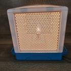 Vtg Hasbro Lite Bright Cube With Tons Of Pegs And Light Sheets-tested And Works