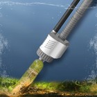 Fish Tank Pump Electric Aquarium Water Change Cleaning Tool Vacuum Gravel Siphon