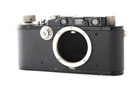 Leica Iii  Black Nickel Rangefinder Camera With Elmar 50mm F3 5 Lens