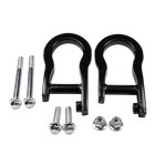 Tow Hooks 84072463 For 2007-2019 Gmc Sierra 1500 Chevrolet Silverado 1500 Black