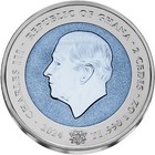 2024 Ghana I Want To Believe Ufo 1 Oz Titanium Coin - 1 500 Mintage
