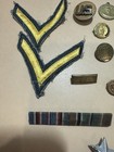 Vintage Us Military Patch Pin Hardware Insignia Smalls Lot 20 Pieces