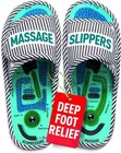 Deluxe Shiatsu Magnetic Massage Slippers - Reflexology Relief For Pain-free Feet