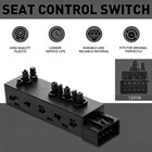 Power Seat Adjustment Control Switch Driver Side For 2010-2015 Chevy Camaro  