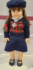 American Girl Molly 18  Doll In Original Meet Outfit Pleasant Company