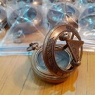 Sundial Pocket Compass Brass Finish   Handmade Nautical Tool   Gift For Men