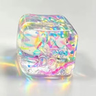 Needoh Squishy Needoh  Holographic Ribbon Squishy Rainbow Super Rare