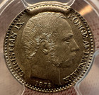 Danish West Indies 1878 5 Cents Pcgs Ms63 - Rare