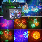 Party Lights Dj Disco Light Dmx512 Voice-controlled Rgb Multi-effect Stage Light