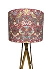 William Morris Strawberry Thief Red Handmade Lampshade