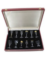 Moser Unisex Adults Salesman Sample Case Mini Crystal Glasses Clear