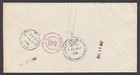 Israel Sc 222-223  224  C27 With Tabs Used On 1962 Registered Air Mail Cover