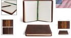 Rustic Handmade Leather Journal Cover Compatible With Moleskine Xl - Chic Design