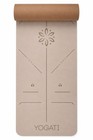 Yogati Yoga Mat Thick Non Slip With Alignment Lines And Carrying Strap  Large   