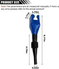 Flexible Plastic Fuel Funnel Set For Car And Motorcycle Oil Changes  Universal S