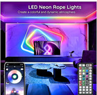 100ft Led Strip Lights  Smart Light With App Remote Control  Rgb Led Lights For