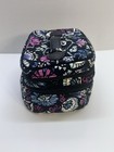 Vera Bradley Brush Up Cosmetic Case Featured In Retired Floral Pattern  bramble   