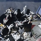 Star Wars Miniatures Game Troopers   More - Big Lot - 100  Goes To Strays