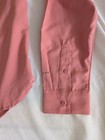 Columbia Men s Omni-shade Fishing Shirt Long Sleeve Polyester Pink M Pockets