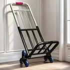 Stair Climbing Cart Heavy Duty Folding Hand Truck Dolly 242 Lbs 6 Wheels   Ropes