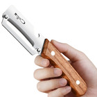 Wooden Handle Vegetable Peeler Stainless Steel Kitchen Fruit Carrot Potato Slice