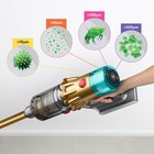Dyson V12 Detect Slim Absolute Cordless Vacuum   Gold   Refurbished