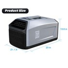 Countrymod Smart Portable Air Conditioner 5000btu Cooling For Outdoor camping Rv