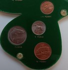 Lot Of 8 Ireland Coins Custom Lucky 3 Leaf Clover Plastic Holder  like Capital 