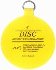 Invisible English Disc Adhesive Large Plate Hanger Set  4-4 Inch Hangers 