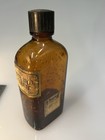 Vintage Apothecary Elixir Bottle With Original Label Terpin Hydrate Codeine
