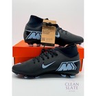 Nike Mercurial Superfly 10 Club Fg mg Black Ice blue Cleats M7   W8 5 Nib