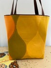 Seven Seas Brown Gold Green Orange Vintage Cannon Tote Shopping Gift Bag New
