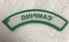 Boy Scout Of America Patch Green   White Arch Camping Strip Shirt Accessory Bsa