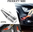2 Pcs Plastic Smoothing Tip Head Welder Soldering Smooth Plastic Welder Nozzle
