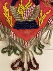 Antique Native American Handmade Beaded Heart  Some Wear Due To Age 