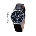 Men s Wristwatch Quartz Dial Watches Leather Strap Casual Watch Gift For Men