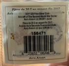 2017 Canada  20 Fine Silver Colored Proof 1 Oz Coin - Avro Anson Of Wwii