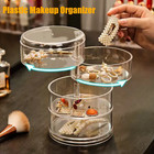 Rotating Jewelry Organizer Box - Bracelet Earring Makeup Storage Display Rack
