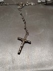 Jcpenney Silver Christian Rosary With Crucifix And Virgin Mary Medal