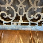 Antique Cast Iron Heating Floor Grate Vent Register Cover 16in X 11in Louvred