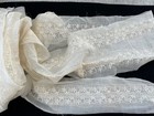 Antique Lace-  C  1900   Unused  252  Of Lawn  W  Whitework  For Dressmakers