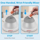 Mini Vortex Mixer Lab Vortex Shaker 5000rpm Touch Function Portable Lab Mixe Us