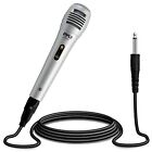 Pyle Pdmik1 Professional Moving Coil Dynamic Handheld Microphone  6 5 Ft  Cable