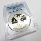 1987 Pcgs Pr69 Dcam - Mexico 1 Oz Silver Libertad Onza Coin  54583a