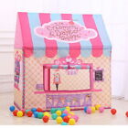Kids Pink Princess Castle Play House Large Indoor outdoor Tents For Baby Girls