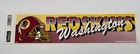  Vintage Washington Redskins Bumper Sticker Official Nfl Licensed Product 11    Jd