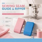 Magnetic Sewing Seam Guide With Seam Ripper Multi Function Edge Position Ruler