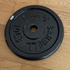Champs Barbell 10lb Plate 1  Hole  one Plate Only  Cast Iron 1  Thick 8 75  Wide