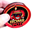 Large 3  Acrylic Bomb Pot Poker Button - Texas Hold  Em - New From Chipdaddy