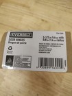 Lot Of  2  Boxes Everbilt 3 1 2  X 5 8   Satin Nickel Door Hinges  2x12 Pack  F2